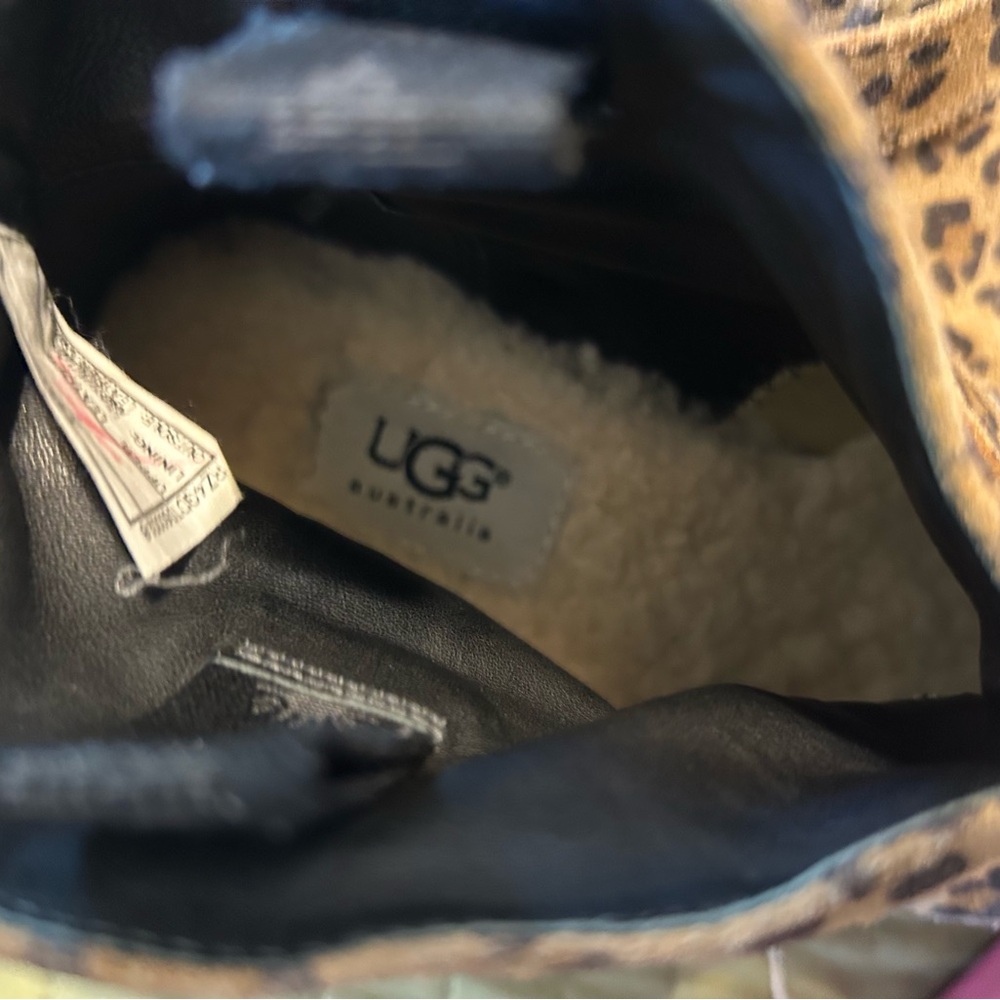 UGG Leopard Print Ankle Booties - image 6